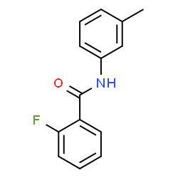 2-Fluoro-N-(3-methylphenyl)benzamide结构式