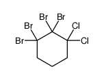 tetrabromodichlorocyclohexane结构式