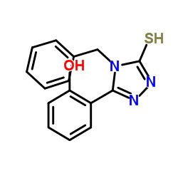 2-(4-Benzyl-5-mercapto-4H-[1,2,4]triazol-3-yl)-phenol Structure