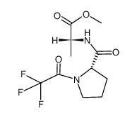 D-Alanine, N-1-(trifluoroacetyl)-L-prolyl-, methyl ester picture
