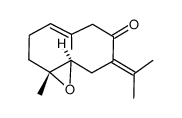 (1R,6E,10R)-6,10-Dimethyl-3-(1-methylethylidene)-11-oxabicyclo[8.1.0]undec-6-en-4-one picture