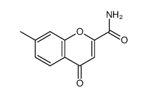 7-methyl-4-oxochromene-2-carboxamide Structure