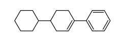 (4-Cyclohexyl-1-cyclohexenyl)benzene Structure