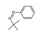 cis-2-Methyl-2-phenylazopropan Structure