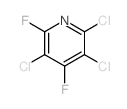 2,3,5-Trichloro-4,6-difluoropyridine Structure