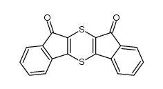 diindeno[1,2-b,2',1'-e][1,4]dithiin-10,12-dione Structure