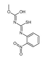 methyl N-[(2-nitrophenyl)carbamothioyl]carbamate结构式