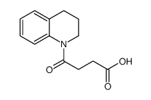 4-(3,4-DIHYDRO-2H-QUINOLIN-1-YL)-4-OXO-BUTYRIC ACID结构式