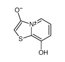 3-hydroxy-[1,3]thiazolo[3,2-a]pyridin-4-ium-8-olate结构式