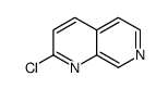 2-氯-1,7-萘啶结构式