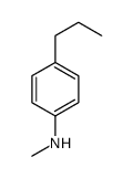 N-methyl-4-propylaniline结构式