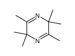 2,2,3,5,5,6-hexamethyl-2,5-dihydropyrazine结构式