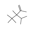 3-Isopropyl-2,3,4,4-tetramethyl-1-penten结构式