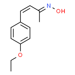 3-Buten-2-one,4-(4-ethoxyphenyl)-,oxime(9CI)结构式