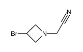 2-(3-bromoazetidin-1-yl)acetonitrile结构式