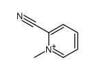 1-methylpyridin-1-ium-2-carbonitrile结构式