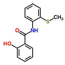 2-Hydroxy-N-[2-(methylsulfanyl)phenyl]benzamide picture