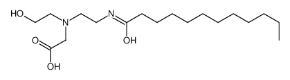 2-[2-(dodecanoylamino)ethyl-(2-hydroxyethyl)amino]acetic acid结构式