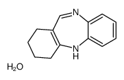 8,9,10,11-tetrahydro-7H-benzo[b][1,4]benzodiazepine,hydrate结构式