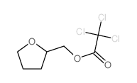 oxolan-2-ylmethyl 2,2,2-trichloroacetate结构式