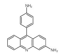 2-Amino-5- (p-aminophenyl)acridine结构式