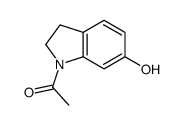 1-(6-hydroxy-2,3-dihydroindol-1-yl)ethanone Structure