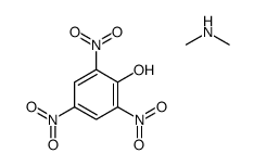 N-methylmethanamine,2,4,6-trinitrophenol Structure