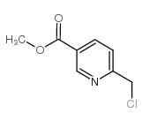 2-氯甲基吡啶-5-羧酸甲酯结构式