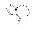 5,6,7,8-Tetrahydro-4H-cyclohepta[d][1,2]oxazol-4-one结构式