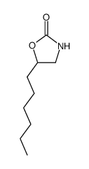 5-hexyl-1,3-oxazolidin-2-one Structure