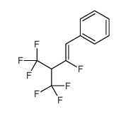[2,4,4,4-tetrafluoro-3-(trifluoromethyl)but-1-enyl]benzene结构式