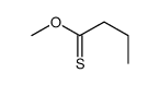 O-methyl butanethioate Structure