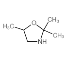 2,2,5-Trimethyloxazolidine结构式