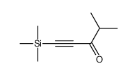 4-methyl-1-trimethylsilylpent-1-yn-3-one Structure