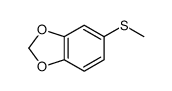 5-(METHYLTHIO)BENZO[D][1,3]DIOXOLE Structure