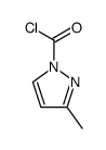 3-methyl-pyrazole-1-carbonyl chloride结构式