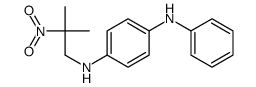 1-N-(2-methyl-2-nitropropyl)-4-N-phenylbenzene-1,4-diamine Structure