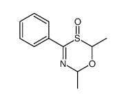 2,6-dimethyl-4-phenyl-6H-1,3,5-oxathiazine S-oxide Structure