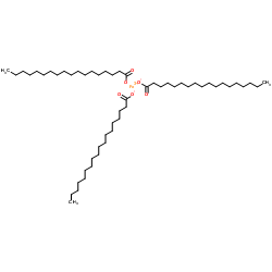 Iron(3+) trioctadecanoate structure