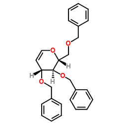 Tri-O-benzyl-D-glucal structure