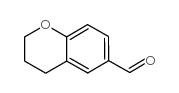 苯并二氢吡喃-6-甲醛结构式