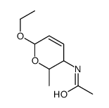 N-(6-Ethoxy-3,6-dihydro-2-methyl-2H-pyran-3-yl)acetamide structure