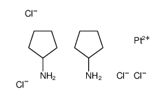 cyclopentanamine,platinum(2+),tetrachloride结构式