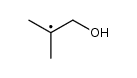 1,1-dimethyl-2-hydroxyethyl radical Structure
