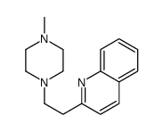 2-[2-(4-methylpiperazin-1-yl)ethyl]quinoline Structure