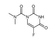 5-fluoro-2,4-dioxo-3,4-dihydro-2H-pyrimidine-1-carboxylic acid dimethylamide结构式