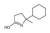 5-cyclohexyl-5-methylpyrrolidin-2-one结构式