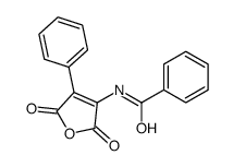 N-(2,5-dioxo-4-phenylfuran-3-yl)benzamide结构式