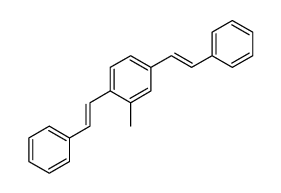 2-methyl-1,4-bis(2-phenylethenyl)benzene Structure