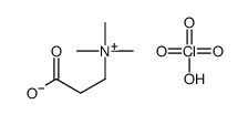 2-carboxyethyl(trimethyl)azanium,perchlorate Structure